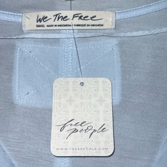 Free People Long Sleeve Top -Brand New With Tags - Picture 6 of 7